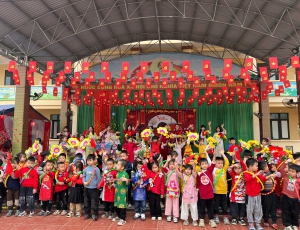 TRƯỜNG MẦM NON VĨNH PHÚC TỔ CHỨC THÀNH CÔNG HOẠT ĐỘNG TRẢI NGHIỆM “CHỢ TẾT QUÊ EM” – GÌN GIỮ VÀ LAN TỎA GIÁ TRỊ VĂN HÓA TRUYỀN THỐNG